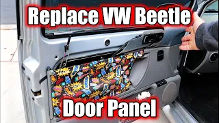 How to Replace Volkswagen Beetle Door Panel | 2001 VW Beetle