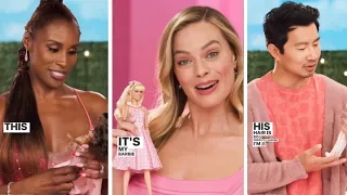 Barbie Movie Cast Reacts to Seeing Their Own Barbies