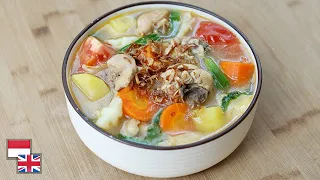 Resep SUP AYAM Favorit Satu Keluarga: Sehat Tetap Gurih.