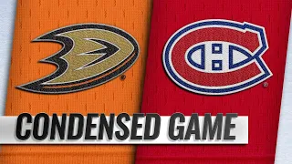 02/05/19 Condensed Game: Ducks @ Canadiens