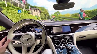 Around Lago di Como 🇮🇹🇮🇹 with the BENTLEY Continental GT Speed