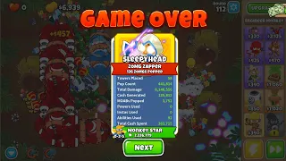 how long can I last with only engineers in btd 6?