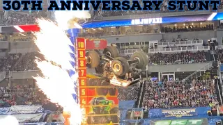 Monster Jam World Finals XXI | 30TH ANNIVERSARY STUNT | 5/21/22