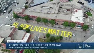 Black Lives Matter Mural: To Be Removed