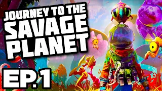 🚀 What is Journey to the Savage Planet? 🪐 Explore Alien Planet!! - Journey to the Savage Planet Ep.1