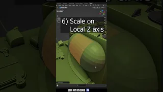 Modeling a Hellcat Tank in Blender (Arijan) #shorts #blender #tutorial