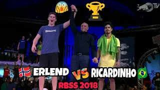 RED BULL STREET STYLE WORLD FINAL 2018 : ERLEND vs RICARDINHO / FREESTYLER TERBAIK DI DUNIA 😱🏆😱