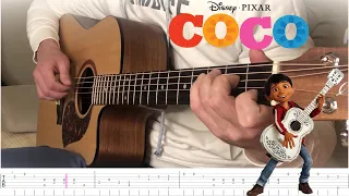 Remember Me - "Coco" OST - Fingerstyle guitar cover + tabs