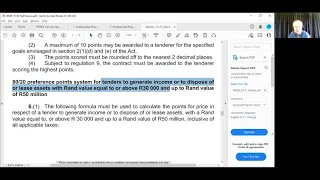 Summary of Draft 2022 Preferential Procurement Regulations