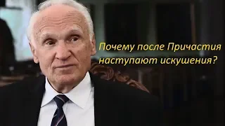 Почему после Причастия наступают искушения?