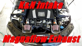 Mercedes C300 K&N Intake & Exhaust Comparison