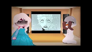 (Some) Frozen Characters react to Anna’s villian song!