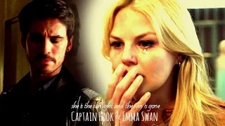 Captain Hook & Emma Swan || ''she is the sunlight and the sun is gone'' [4x10]
