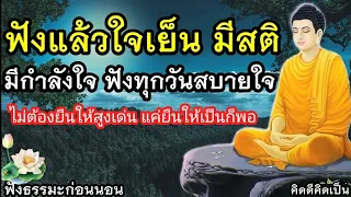 ฟังแล้วใจสบาย ชีวิตไม่ทุกข์ ถ้าคิดแล้วทุกข์ก็หยุดคิด🙏ฟังธรรมะก่อนนอน(837)24