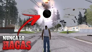 Never UNLOCK the BLACK Hole from GTA San Andreas!!