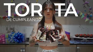 HAGO UNA TORTA DE CUMPLEAÑOS PARA MI NOVIO