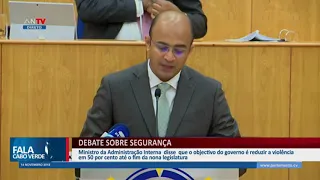 DEBATE SOBRE SEGURANÇA EM CABO VERDE