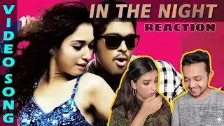 IN THE NIGHT | Badrinath | Allu Arjun, tamanna | COUPLE REACTION | BOYFRIEND GIRLFRIEND REACTION