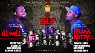 ILL WILL VS RUM NITTY SMACK/URL BATTLE | URLTV