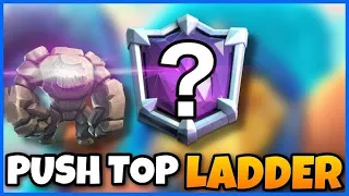 PUSH TOP LADDER GAMEPLAY!!!!-ClashRoyale