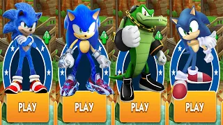 Sonic Dash - Movie Sonic vs Boscage Maze Sonic vs Vector vs Brawl Sonic vs All Bosses Zazz Eggman