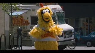 US Marshals best scene: chicken suit, baby, hidden gun, fight, opening scene, movie, Tommy Lee Jones