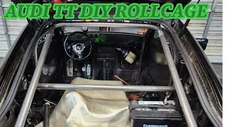 DIY Rollcage part1 audi tt mk1 ls swap