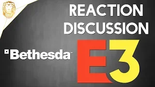 E3 2018 | BETHESDA Press Conference FULL REACTION & DISCUSSION!!!