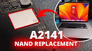 820-01700-A - A2141 (EMC 3347) - DEAD REPAIR - DEAD HDD /NAND /SSD REPLACEMENT - PART #1