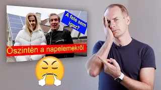 Fele sem igaz a napelemeknek? - Reakció Polgárékra