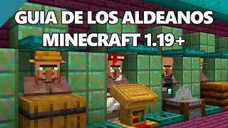 La Guía Completa para los Aldeanos en Minecraft 1.20+ [Mecánicas, Economía y Curación de Aldeanos]