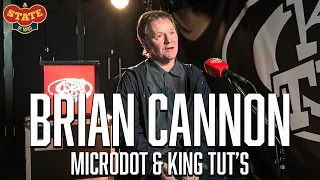 BRIAN CANNON interview at King Tut's Wah Wah Hut // OASIS, THE VERVE, SUEDE // Microdot Boutique