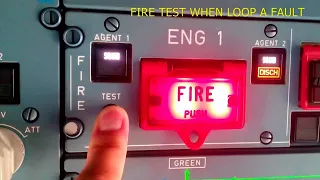 A321 engine fire test