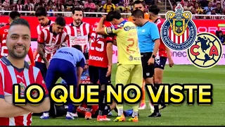 ⚠️ La lesión de Guty, Malagón vs tribuna y Tiba nuevo líder en el Chivas 0-0 América