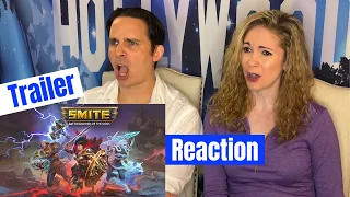 A Bunch of Smite Cinematic Trailers Reaction