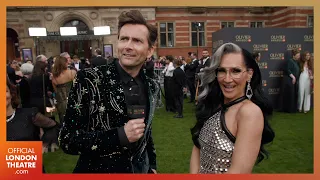 Michelle Visage hosts the Green Carpet with Mithridate | Olivier Awards 2024 with Mastercard