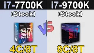 i7-7700K Vs. i7-9700K | 1080p and 1440p Gaming Benchmarks