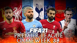 The Final Day! FIFA 21 Premier League Gameweek 38 Highlights