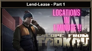 Lend-Lease - Part 1 Escape From Tarkov One Minute Quest Guide Skier Woods Shorline #eft