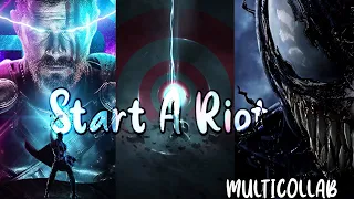 Avengers || Start A Riot || MULTICOLLAB ||  (ft. BEGINNERS x Night Panda) || Raya - Trailer Song