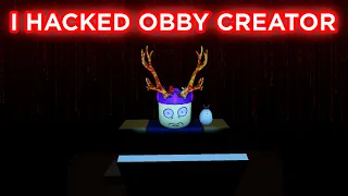 I HACKED OBBY CREATOR, HERE'S WHAT HAPPENED. #obbycreator #hacker