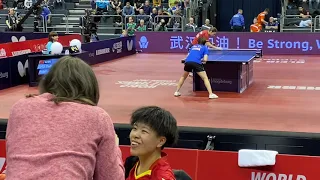 🇨🇳Zhu Yuling -vs- Solja Petrissa 🇩🇪@Ger Open🇩🇪31/01/2020 (last game)