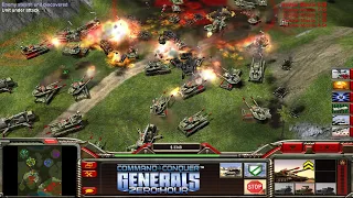 C&C Generals - Zero Hour: 1 vs. 7 - Nuke vs. 7 Hard Tank (Westwood Arena)