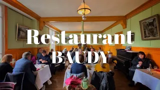 🇫🇷[PARIS 4K UHDR] FAMOUS RESTAURANT IN FRANCE "BAUDY IN GIVERNY" 02/APR/2022