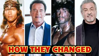 20 Action Stars And Villains From 80's & 90's Then And Now