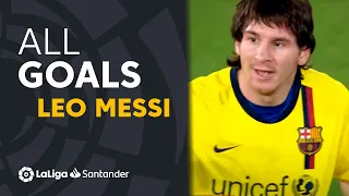 ALL GOALS Leo Messi LaLiga Santander 1/5