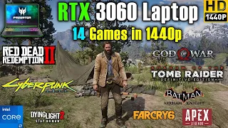 RTX 3060 Laptop Test in 14 Games in 1440p