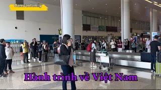 Hành trình chuyến về việt Nam - 50 năm lần đầu đến Hà  Nội.