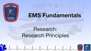 Paramedic 1.06 - Research: Research Principles