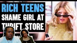 Rich Teens SHAME GIRL At THRIFT STORE, They Live To Regret It |by Dhar Mann Reaction!!!!